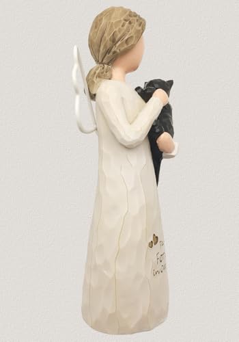 Memorial Gift for Loss of Cat, Black - color: Black