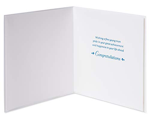 Papyrus Bar Mitzvah Card (Fine Young Man) (Pack of 2) - color: Fine Young Man, size: 1 (Pack of 2)