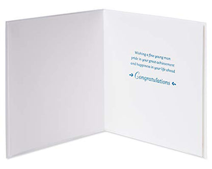 Papyrus Bar Mitzvah Card (Fine Young Man) (Pack of 2) - color: Fine Young Man, size: 1 (Pack of 2)