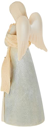 Enesco Foundations Guardian Angel Watch Over You Figurine, 4.72 Inch, Multicolor