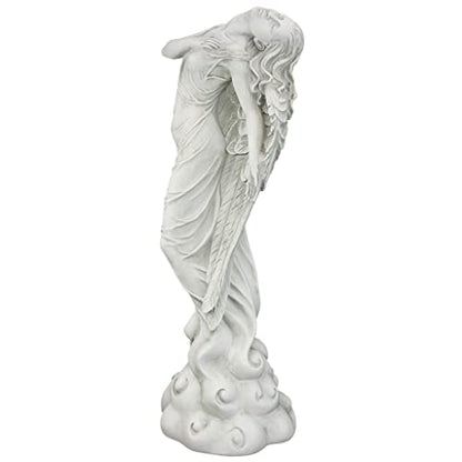 Design Toscano Ascending Angel Garden Statue, Medium, Antique Stone - style: MEDIUM ASCENDING