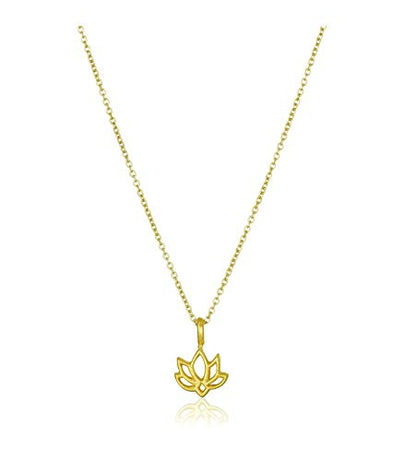 Baydurcan Friendship Anchor Butterfly Good Luck Elephant Necklace for Women - style: gold flower