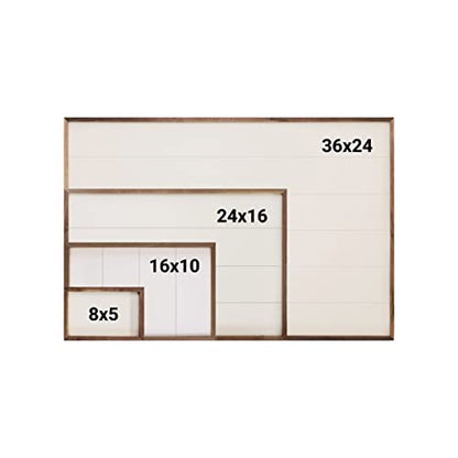 Kendrick Home Funeral Gifts - Those We Love Don't Go Away White Hardwood Memorial Gift for Loss of Loved One, Unique Remembrance Decor, Bereavement and Sympathy Presents for Friends, 16" x 10"