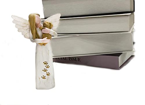 Dog Memorial Gifts for Loss of Dog, Pet Memorial Gifts, Pet Memorial Stone,Pet Sympathy Gifts Dog Memorial Gifts(White)