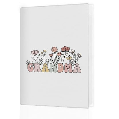 Grandma Photo Album 4x6, Grandma Gifts from Grandson Granddaughter, Great Grandmother Gifts for Christmas Birthday Small Memory Photo Album Book for 18 Pockets Hold 36 Pictures - color: Grandma 01