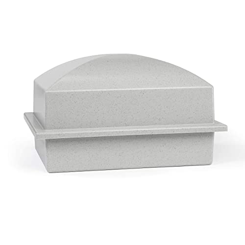 Urn Vault, Regent, Granite Grey - color: Granite Grey, size: Medium