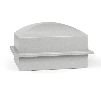 Urn Vault, Regent, Granite Grey - color: Granite Grey, size: Medium