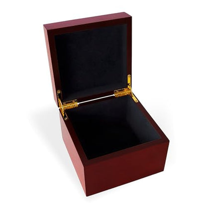 CafePress Adopt Me Memory Keepsake Jewelry Box, 5"x5"x3.75"