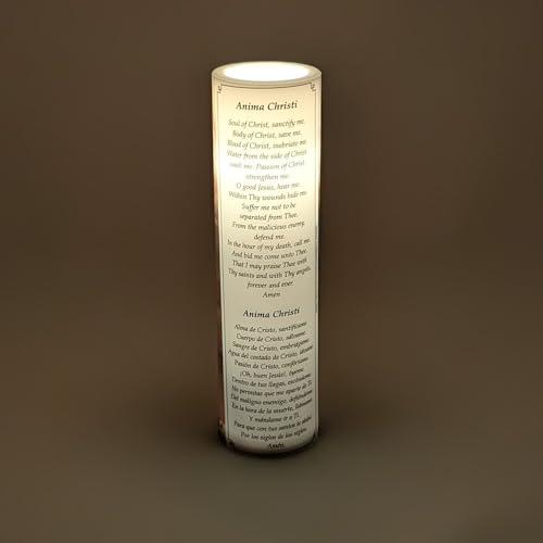 Crucifixion - Lamb of God, LED Flameless Devotional Prayer Candle