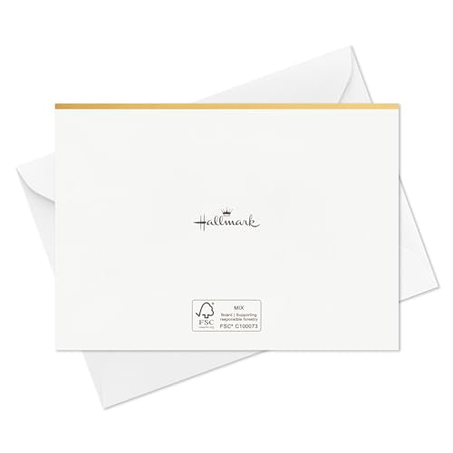 Hallmark 2024 Graduation Thank You Cards (40 Thank You Notes with Envelopes) Gold Graduation Cap - style: Class of 2024