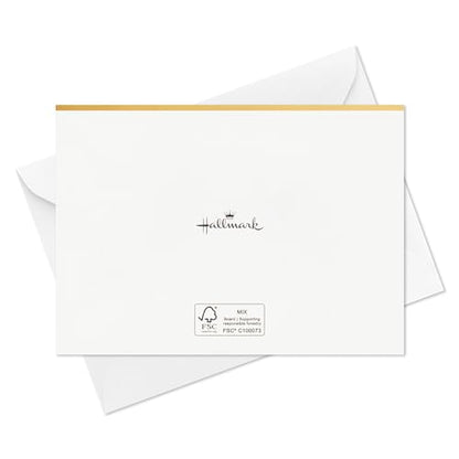Hallmark 2024 Graduation Thank You Cards (40 Thank You Notes with Envelopes) Gold Graduation Cap - style: Class of 2024