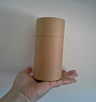 One Child/Pet - Natural Biodegradable Cremation Scattering Tube w/Telescopic Lid & Instructions (Style: Blank)