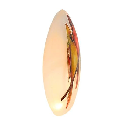 Angel Cardinals Pre-Lit Small Orb Lighted Glass Accent Cbc4261 Pair Bereavement Bird Electric Plug-in 6.25In (1Pc)