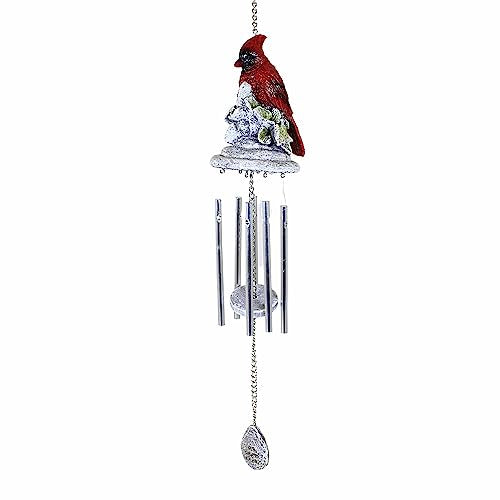 Roman Giftware Inc., Memorial Collection, 18" L Windchime Cardinal,Religious, Inspirational, Durable (3x2x17)