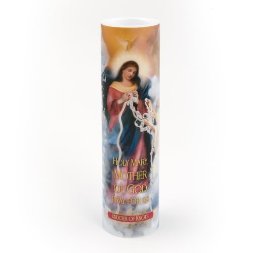 LED Prayer Candle and Devotional Candle - Undoer of Knots