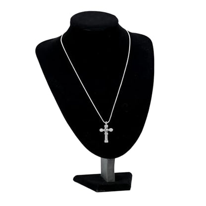 Skull Cross Cremation Jewelry Retro Skull Urn Necklaces for Ashe Stainless Steel Memorial locket Keepsakes Jewelry Human Ash Pendant Jewelry for Men Women - color: Silver