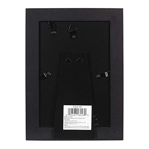 Malden International Designs 4x6 Daddy & Me Expressions Picture Frame Silver Finish Daddy & Me Word Attachment Black MDF Wood Frame - style: Daddy and Me