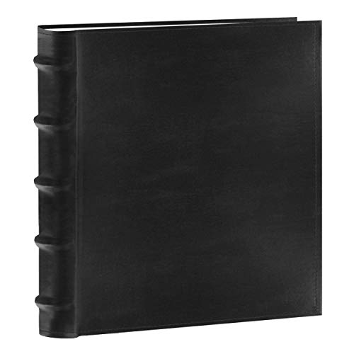 Pioneer Photo Albums CLB-246/BK 200-Pocket European Bonded Leather Photo Album for 4 by 6-Inch Prints, Black - color: Black