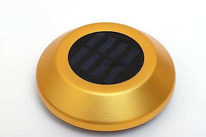 Solar Cross Cemetery Candle Holder and Lamp - Grave Lights for Cemetery, Red Solar Memorial Light for Outdoor Grave Decor