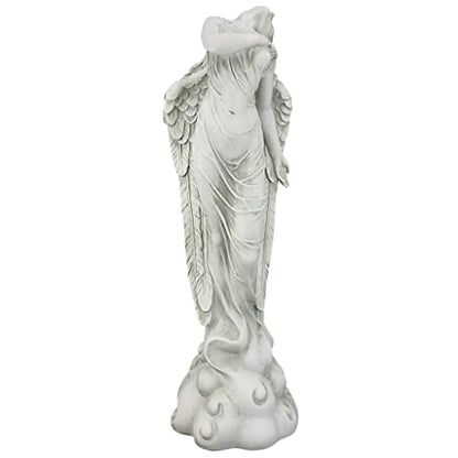 Design Toscano Ascending Angel Garden Statue, Medium, Antique Stone - style: MEDIUM ASCENDING