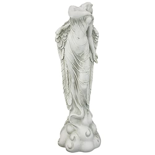 Design Toscano Ascending Angel Garden Statue, Medium, Antique Stone - style: MEDIUM ASCENDING