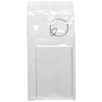 Snapins 2" x 2.875" Clear Acrylic Photo Keychains