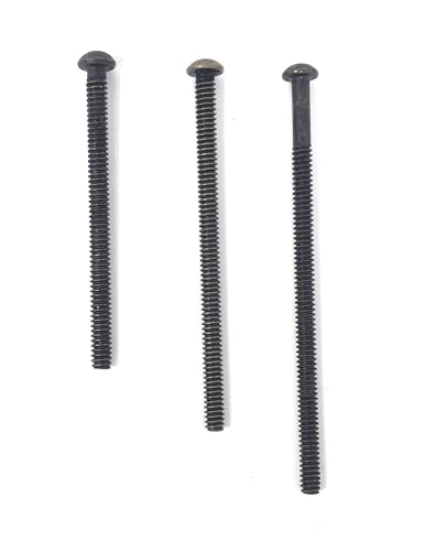 Knob Bolts for Ceramic & Glass Pulls and Knobs, Stainless Steel 10-24, Pack of 10 (2.5",3",3.5" OR 3.75" Bronze. (3.5" Bolts ONLY) - size: 3.5" Bolts ONLY