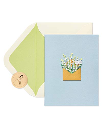 Papyrus Blank Mother's Day, Thinking of You Card (Flowers) - color: Flowers