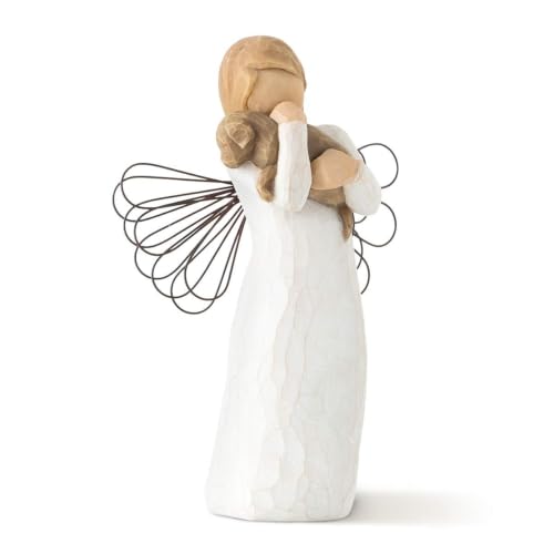 Willow Tree Angel of Friendship, Sculpted Hand-Painted Figure - color: Cream