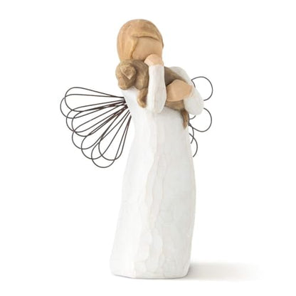 Willow Tree Angel of Friendship, Sculpted Hand-Painted Figure - color: Cream