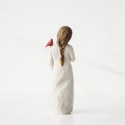 Willow Tree Messenger, Sculpted Hand-Painted Figure | Cast from a Susan Lordi Original Carving, Meaningful Keepsake Gift for Loved Ones and Life's Milestones