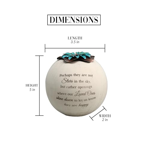 Pavilion Gift Company 19095 Stars in The Sky Candle Holder, 5-Inch, Terra Cotta , Beige