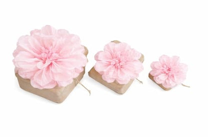 Biodegradable Water Burial Urn Kit with Pink Flower – Cruise Approved Ocean Ashes Scattering Ceremony with Certificate (3 Sizes) (Small) - size: Small
