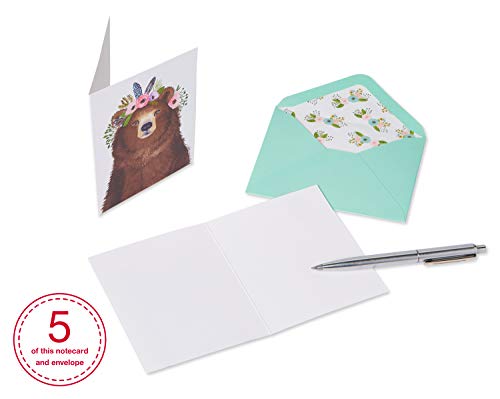 Papyrus Blank Cards with Envelopes, Woodland Animals (20-Count) - color: Woodland Animals