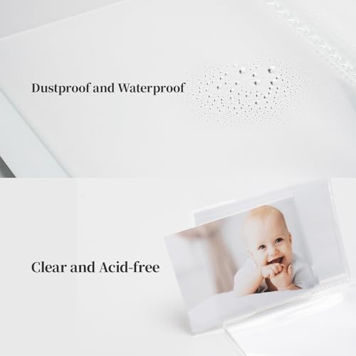 Vienrose Small Photo Album 3 Pack 5x7 Holds 52 Photos Each Black - color: Black, size: 5x7 (6 PK)