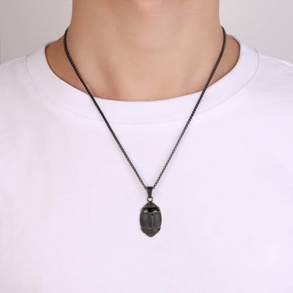America Football Urn Necklace For Ashes For Men Stainless Steel Rugby Cremation Jewelry Hold Human Ashes Keepsake Neckace Engravable Memorial Of Loved Ones - color: Customize