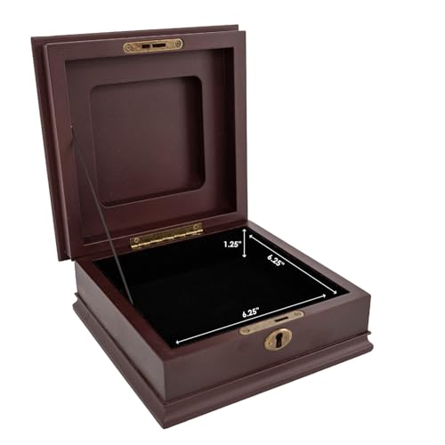 Allied Frame US Air Force Wings Medallion Desktop Box - color: Air Force Wings