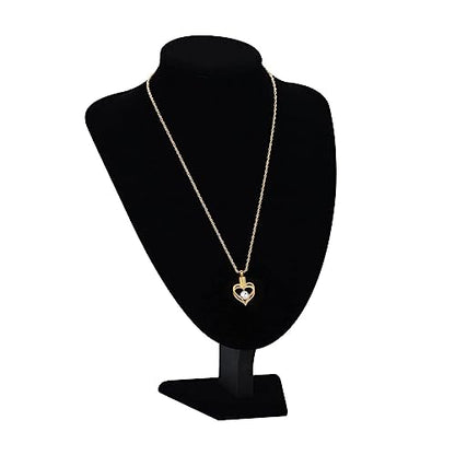 shajwo Cremation Jewelry Heart Urn Necklace for Ashes of Loved One - color: Gold-white