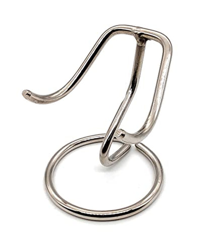 5MOONSUN5's Heart Shaped Urn Stand (CHROME FINISH), Stand for Heart Keepsake Urn, Burial Urns, Memorial Keepsake Urns.