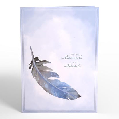 Lovepop Nothing Loved Is Ever Lost Pop-Up Sympathy Card with Envelope