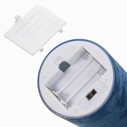 ANGELLOONG Blue Candles, Flickering Flameless Candles with Remote for Room - color: Sandblast Blue
