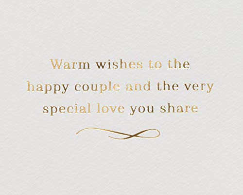 Papyrus Wedding Card for Couple (Champagne Toast) - color: Champagne Toast