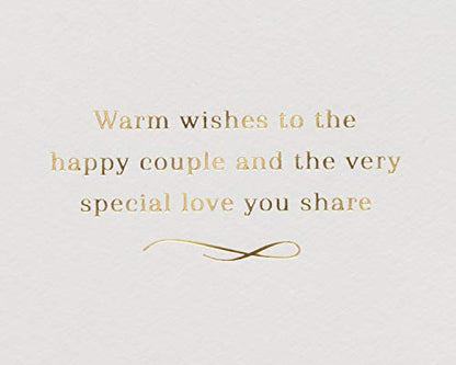 Papyrus Wedding Card for Couple (Champagne Toast) - color: Champagne Toast