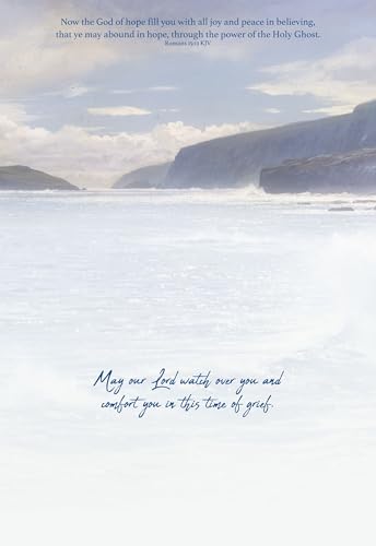 Crown Point Graphics Card-Boxed-Shared Blessings-Sympathy-Coastlines (Box of 12)
