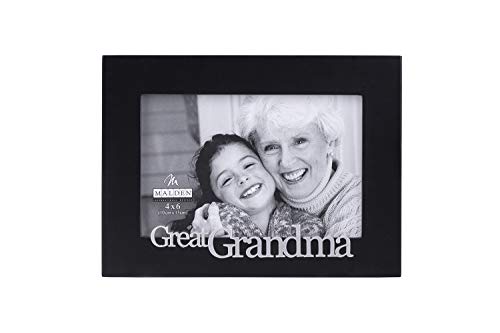 Malden International Designs Great Grandma Expressions Picture Frame, 4x6, Black (4326-46) - style: Great Grandma