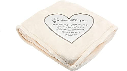 Pavilion Gift Company - Godmother Gift Soft Royal Plush Blanket 50x60 Inch - style: Godmother