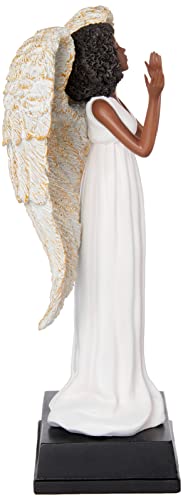 African American Expressions Pink Angel Figurine – Black Angel Collectible Statue, Inspirational Home Décor, Unique Sentimental Keepsake, Faith Inspired Collectible, Mother’s Day Present for Mom - style: Pink Angel