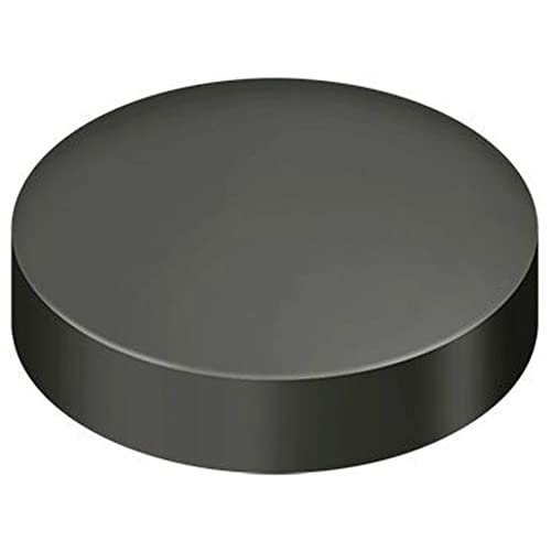 Deltana Scf100u10b Flat Round Screw Cover Clavo, Oil Rubbed Bronze - color: Oil Rubbed Bronze