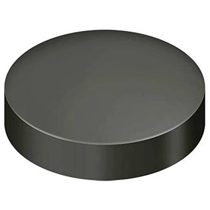 Deltana Scf100u10b Flat Round Screw Cover Clavo, Oil Rubbed Bronze - color: Oil Rubbed Bronze