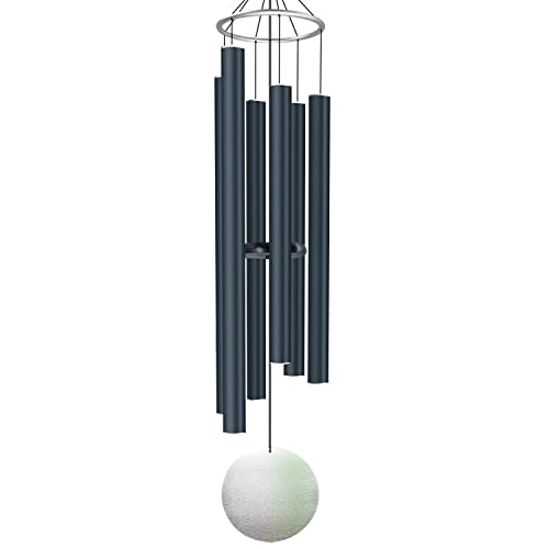 ASTARIN Extra Large Wind Chimes Outdoor Deep Tone 66 Inch - size: 66“ Black
